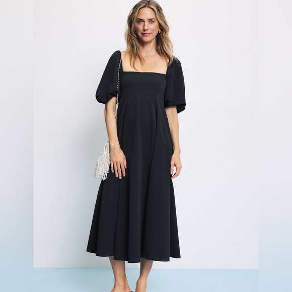 Hill House Dresses & Skirts - Hill House Black Midi Dress